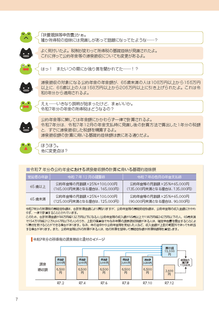 『年金時代』2025年秋号 ねんきん茶の間②