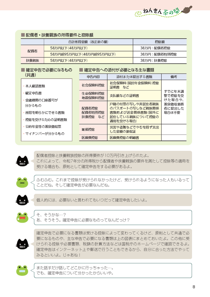 『年金時代』2025年冬号 ねんきん茶の間③